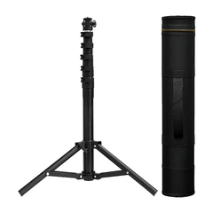 高所点検・撮影用グラスファイバー製伸縮ロッド（2.0m基本セット）／ 品番　M2667G-80021R