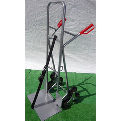 スチール6輪階段台車（大型荷台）／品番　M1420ST-114T