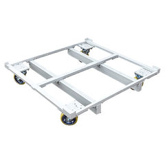 パレット台車800kg(低始動力高耐久ウレタンキャスター付) 品番　ME20PTR-800KG