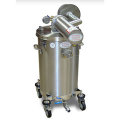 防爆型エアーモーター式掃除機（22.7L）クリーンルーム・製薬業界向け 品番　M2727AR4W-10TREV