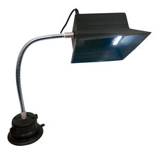 卓上フレキブルアームLED照明付スポット吸煙機(単相100V)／品番　M812TF-100SE