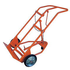 酸素7000L・アセチレン7kg用ボンベ運搬車／品番　M1657BC-58Y4