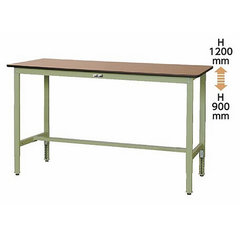 伸縮脚軽量作業台(H600～900mm)ポリエステル天板/品番　M651WPA-1890-MG