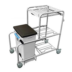 おむつ交換カート（45Lゴミ箱付き）／品番　M162DCW-930Y
