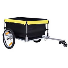 自転車牽引用トレーラー（コンテナバッグ・フタ付き） 品番　M4416CBT-112AD