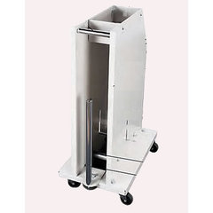 手動梱包PPバンドホルダーワゴン(ストレッチフイルムストックパイプ付)／品番　M39SPP-BW120ST