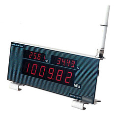 高精度壁掛据置両用温湿度気圧データーロガー(JCSS校正品)／品番　M760THP-3JK