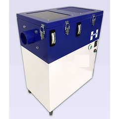 レーザー加工はんだ付け作業用キャスター移動式ヒューム脱臭集塵機(AC100V)／品番　M551FE-12LP