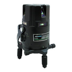 グリーンレーザー墨出器IP54相当（4V4HD）4電源方式タイプ／品番　M474CR-GN440S