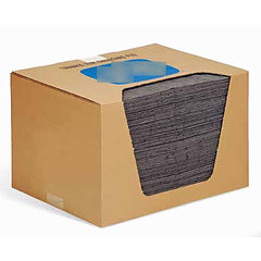 油・溶剤・水用吸収材厚手タイプ（縦38cm×横51cm×厚み3mm）100枚／品番　M38AT-M203AP