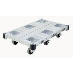アルミ長尺六輪平台車（1500kg）／品番　M510TRZ-1500JA