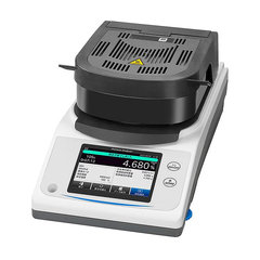 加熱乾燥式水分計タッチパネルモデル最小表示水分率 0.001％／ 品番　M2FS-74ATA