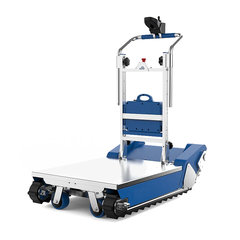 AI搭載自動重心調整電動階段台車420Kg(リモートコントロール最終階段サポート付) 品番　M3104EFA-420ART