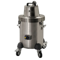 エアー式防爆掃除機 (金属粉・導電性微粉塵用HEPA・SUS304・40L)／品番　M2727ATEX-213HEPA