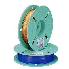 PETリール巻エコノミービニタイ　緑（鉄芯・4mm×1200m）12巻入／品番　MB11QK-1202T01K-GR