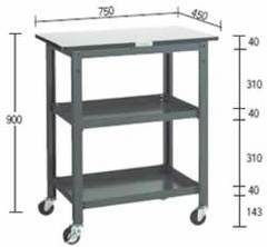 補助テーブルワゴン/品番　M227HT-4560Hシリーズ