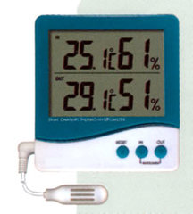 デジタル温湿度計／品番　M2D-6759AS