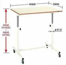 伸縮軽量作業台(立作業用)／品番　M350CL-9060PIAS